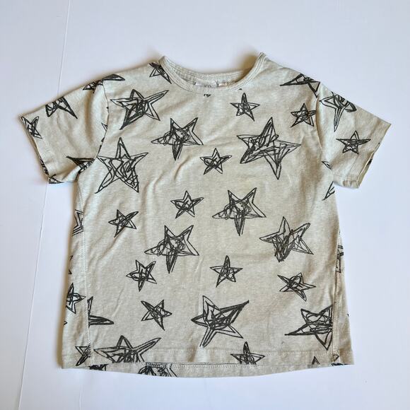 Zara Girls Star Print Tee 4-5 - Picture 2 of 9